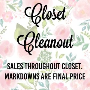 Closet Cleanout 💕